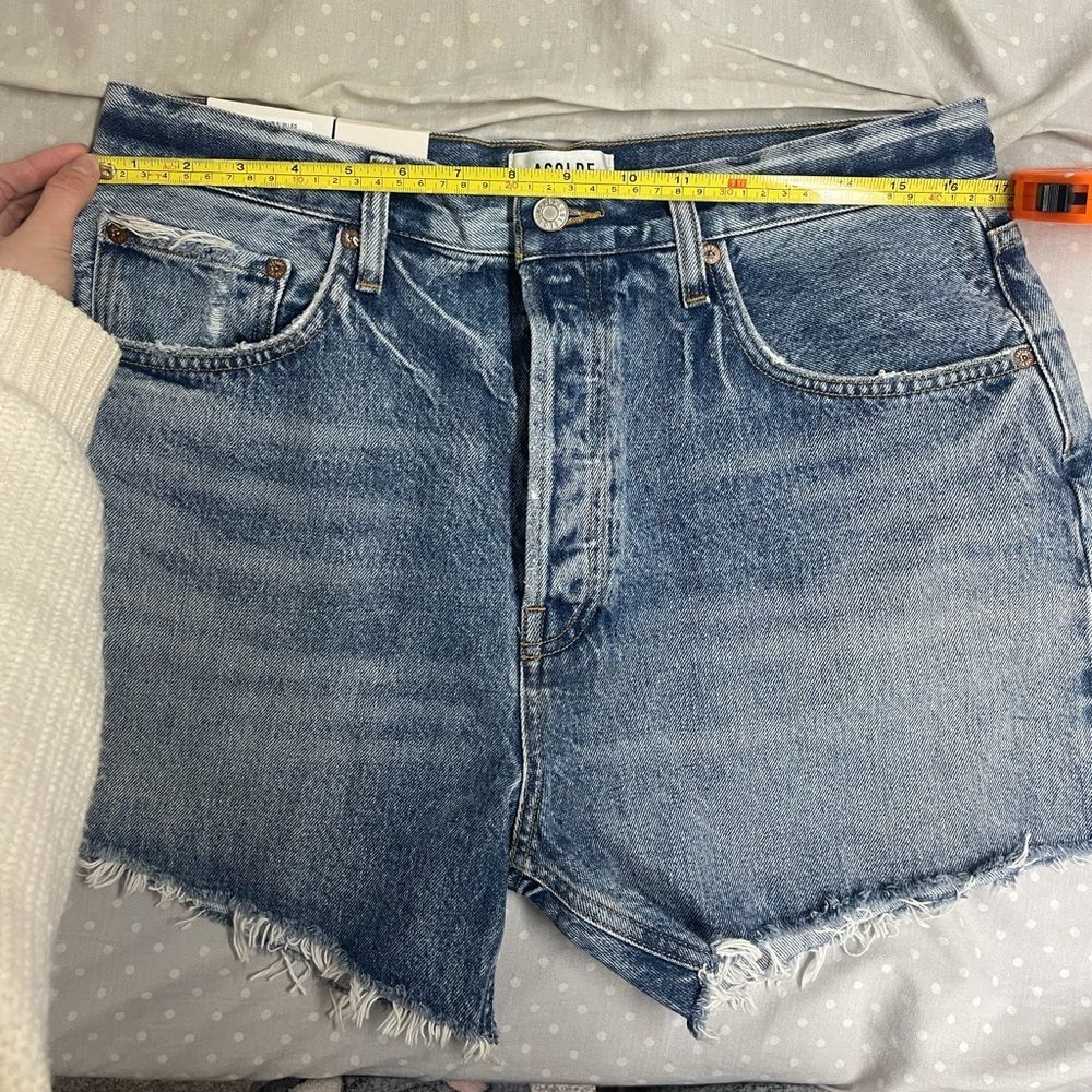 NWT AGOLDE Riley Shorts - Picture 7 of 8